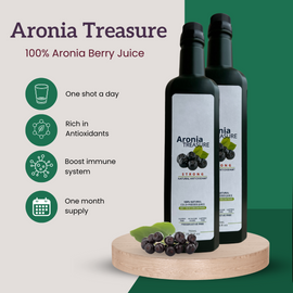 2 x Aronia Treasure, one month supply